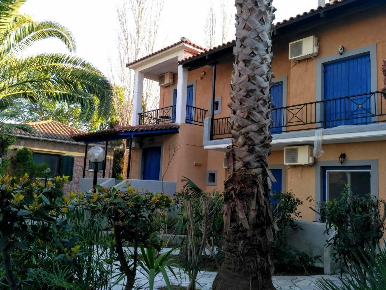 9 Musses Hotel Apartments Skala Mistegnon Exterior photo
