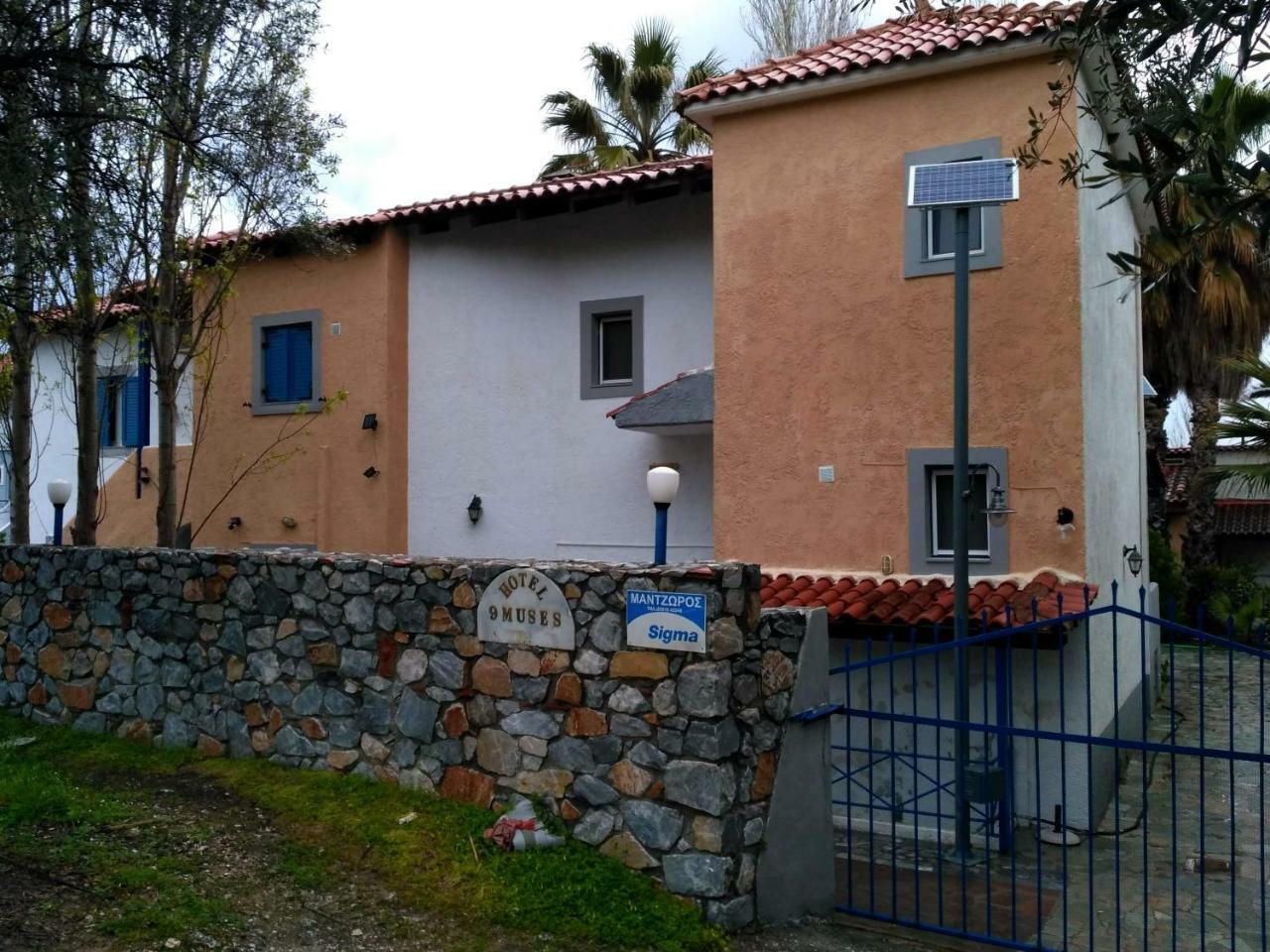 9 Musses Hotel Apartments Skala Mistegnon Exterior photo